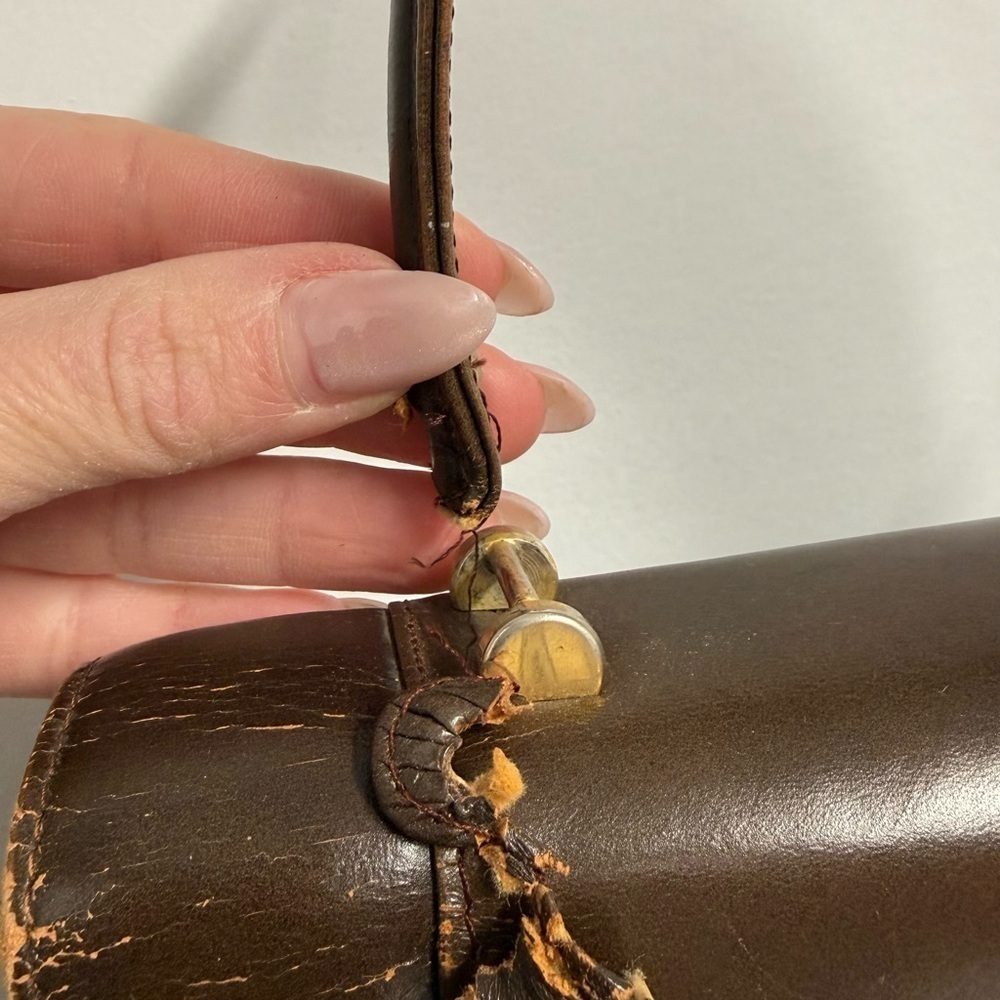 TANO Italy Genuine Leather Vintage Purse - Picture 10 of 10